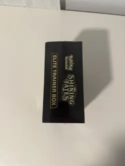 Pokemon TCG Shining Fates Elite Trainer Box ETB Tear in plastic - Image 4