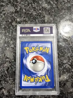2001 Pokemon Neo Discovery Politoed Holo #8 PSA 8 - Image 2