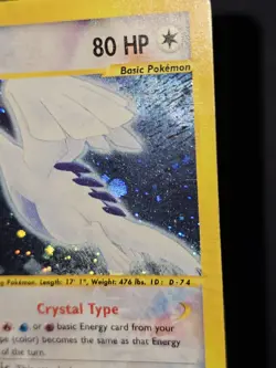 2003 POKEMON AQUAPOLIS 149 LUGIA-HOLO NO PSA 8 9 10 GOLD STAR - Image 4