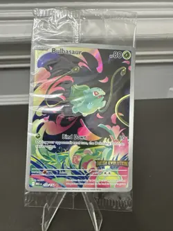Pokemon Center Bulbasaur 133/132 Mega Evolutions Stamped Promo Factory Sealed! - Image 1