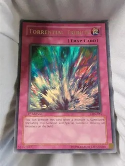 Yugioh! TCG Torrential Tribute LON-025 1st Ed NM - Image 5