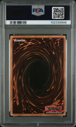 2011 YU-GI-OH! PROMO SHONEN JUMP MAGAZINE #EN049 DARK MAGICIAN PSA 9 - Image 2