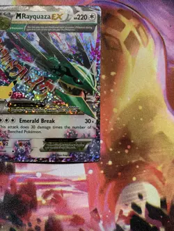 M Rayquaza EX 76/108 Celebrations 25th Classic Mega Pokemon Card - Near Mint - Image 4