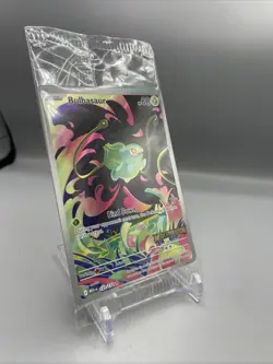 Bulbasaur MEG 133/132 (Mega Evolution Stamped) Promo, Sealed Pokemon TCG Card - Image 3
