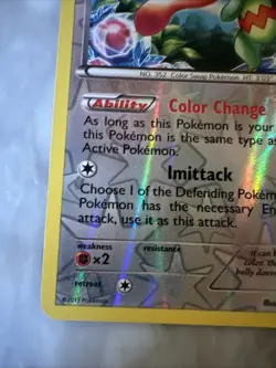 Kecleon - Reverse Holo - Plasma Freeze 94/116 Pokemon Card LP - Image 5
