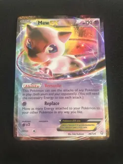 Pokemon 2012 TCG Mew EX Ultra Rare Holo Card 46/124 Dragons Exalted - Near Mint - Image 3