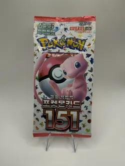 Pokemon Card 151 Scarlet Violet sv2a Booster New Sealed 1Pack(Korean) - Image 1