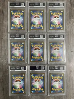 PSA 10 Charizard Venusaur Blastoise SAR AR Complete Set Of 9 Pokemon Card 151 JP - Image 3