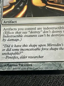 Magic The Gathering Darksteel Forge Planechase Card #111 LP Lightly Played - Image 2