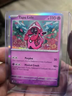 Pokemon TCG Card - Tapu Lele 092/191 Holo | Surging Sparks | NM/MINT! - Image 1