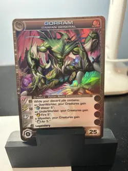 CHAOTIC SUPER RARE GORRAM DANIAN GENERAL CARD - Image 1