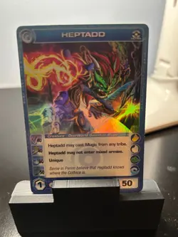 CHAOTIC ULTRA RARE FIRST EDITION HEPTADD CARD - Image 1