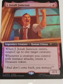 Mtg Magiccon Atlanta Spiderman Promo Comic and J Jonah Jameson Foil Card Magic - Image 5