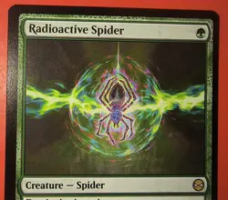 MAGIC,MTG: SPIDER-MAN, RADIOACTIVE SPIDER , 0111, REGULAR, RARE , NM, SPM - Image 2