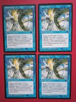 Magic the Gathering MTG Ice Age ESSENCE FLARE X 4 VLP/EX C 1995 Nice! - Image 1