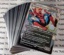 Spectacular SPIDER-MAN Complete RARE Set of 53 ~mtg Multiverse Passage Electro - Image 1