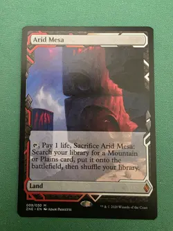 Arid Mesa Zendikar Rising Expeditions NM MTG 009 Regular - Image 1