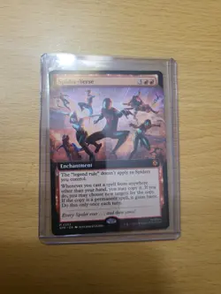 MTG Magic Spider-Verse 263 Spiderman Borderless - Image 1