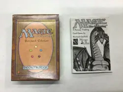 MTG *Revised Empty Starter Deck Box* (Used) Magic the Gathering with rules - Image 1