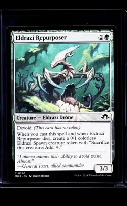 2023 MTG Magic The Gathering MH3 Modern Horizons 3 #150 Eldrazi Repurposer - Image 1