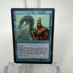 Gilded Drake Urza's Saga MTG Magic the Gathering Near Mint (2) - Image 1