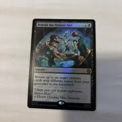 Behold The Sinister Six! Spider-Man Magic The Gathering MTG - Image 1
