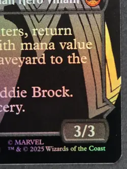 MTG Marvel's Spider-Man - Eddie Brock (0233) Borderless Foil - Image 4