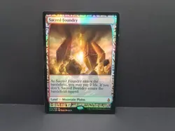 Sacred Foundry Zendikar Expeditions Foil MTG - Image 1