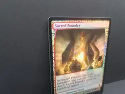 Sacred Foundry Zendikar Expeditions Foil MTG - Image 2