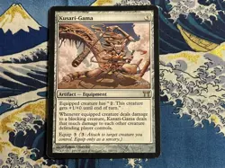 MTG Kusari-Gama (Champions of Kamigawa/Artifact/R) Magic the Gathering - Image 1