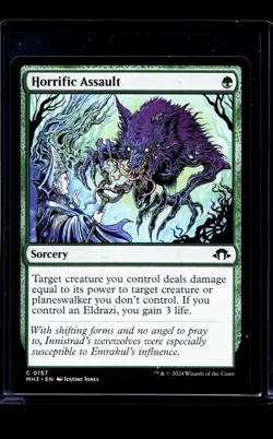 2023 MTG Magic The Gathering MH3 Modern Horizons 3 #157 Horrific Assault - Image 1