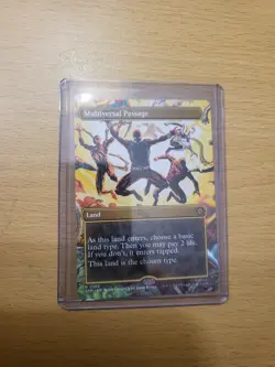 MTG Magic Multiversal Passage 206 Borderless Spiderman - Image 1