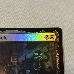 Eddie Brock 0055 Venom, Lethal Protector MTG Marvel's Spider-Man FOIL Fresh Pull - Image 4