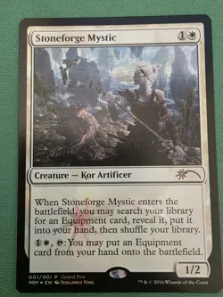 Stone forge Mystic Grand Prix Foil Promo LP 001 MTG - Image 1