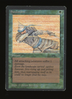 Sandstorm - MTG Arabian Nights - RareCo - Image 1