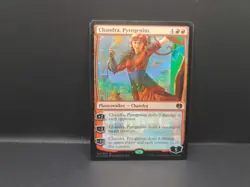 Chandra, Pyrogenius Kaladesh Foil MTG - Image 1