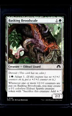 2023 MTG Magic The Gathering MH3 Modern Horizons 3 #145 Basking Broodscale - Image 1
