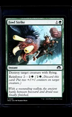 2023 MTG Magic The Gathering MH3 Modern Horizons 3 #155 Fowl Strike - Image 1