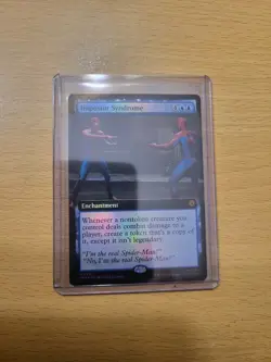 MTG Magic Impostor Syndrome 251 FOIL Borderless Spiderman - Image 1