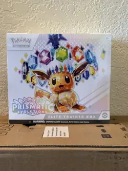 Pokemon TCG S&V Prismatic Evolutions ETB Elite Trainer Box FACTORY SEALED - Image 1