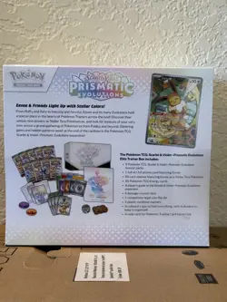 Pokemon TCG S&V Prismatic Evolutions ETB Elite Trainer Box FACTORY SEALED - Image 2