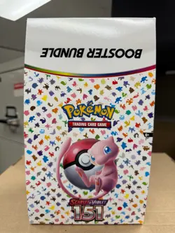 Pokemon Scarlet & Violet -EMPTY 151 Booster Bundle Display BOX ONLY, *No cards* - Image 1