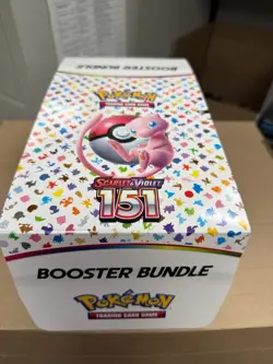 Pokemon Scarlet & Violet -EMPTY 151 Booster Bundle Display BOX ONLY, *No cards* - Image 3