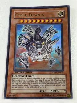 Yugioh - Cyber Eltanin - (#JUMP-EN038) Ultra Rare Holo Limited Edition VLP - Image 1