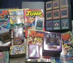 Huge Lot Vintage Yugioh Cards Binder Tins PSA Promos 1st Editons TP2 TP1 Shonen - Image 1
