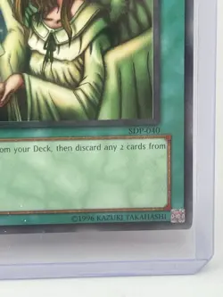Graceful Charity SDP-040 Super Rare Unlimited Edition Yugioh - Image 3