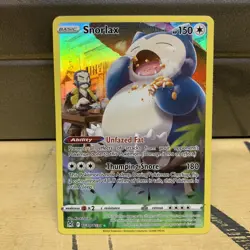 Snorlax TG10/TG30 SWSH Lost Origin Trainer Gallery Holo Pokemon TCG Card - Image 1