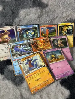 Pokemon Promo Cards Lot Of 9 - Scarlet and Violet - a16 - Image 3