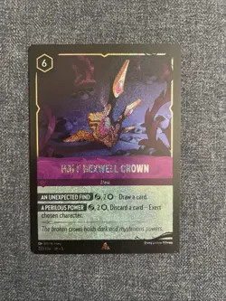 Disney Lorcana Half Hexwell Crown Foil Card 223/204 Illumineer's Quest - Image 1