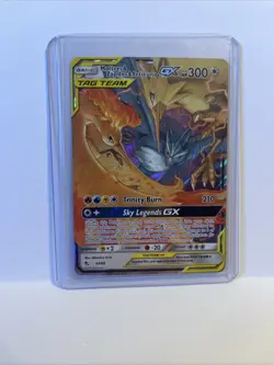 Pokemon English TCG Card Hidden Fates Moltres Zapdos Articuno GX 44/68 Holo - Image 1